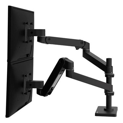 EAN 0698833091724 - Ergotron LX Pro Series 45-690-292 soporte para monitor 68,6 cm (27") Escritorio Negro imagen 1