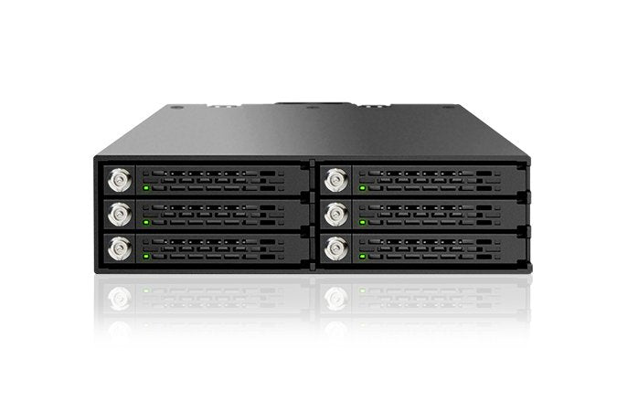 EAN 4713227445153 - Icy Dock MB996SK-6SB panel bahía disco duro Negro imagen 2