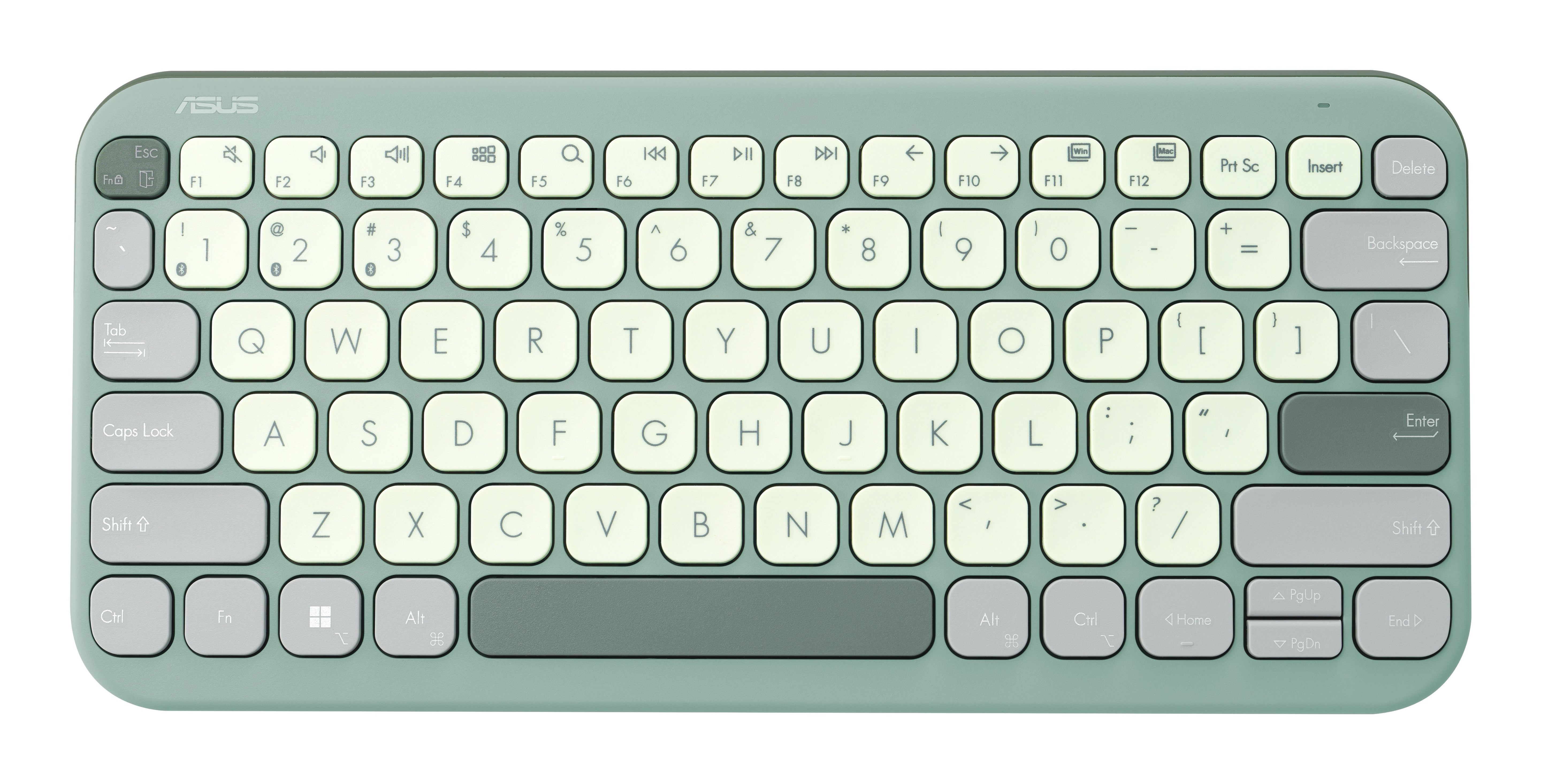 EAN 4711387166178 - ASUS KW100 teclado Hogar Bluetooth Verde, Latte imagen 1