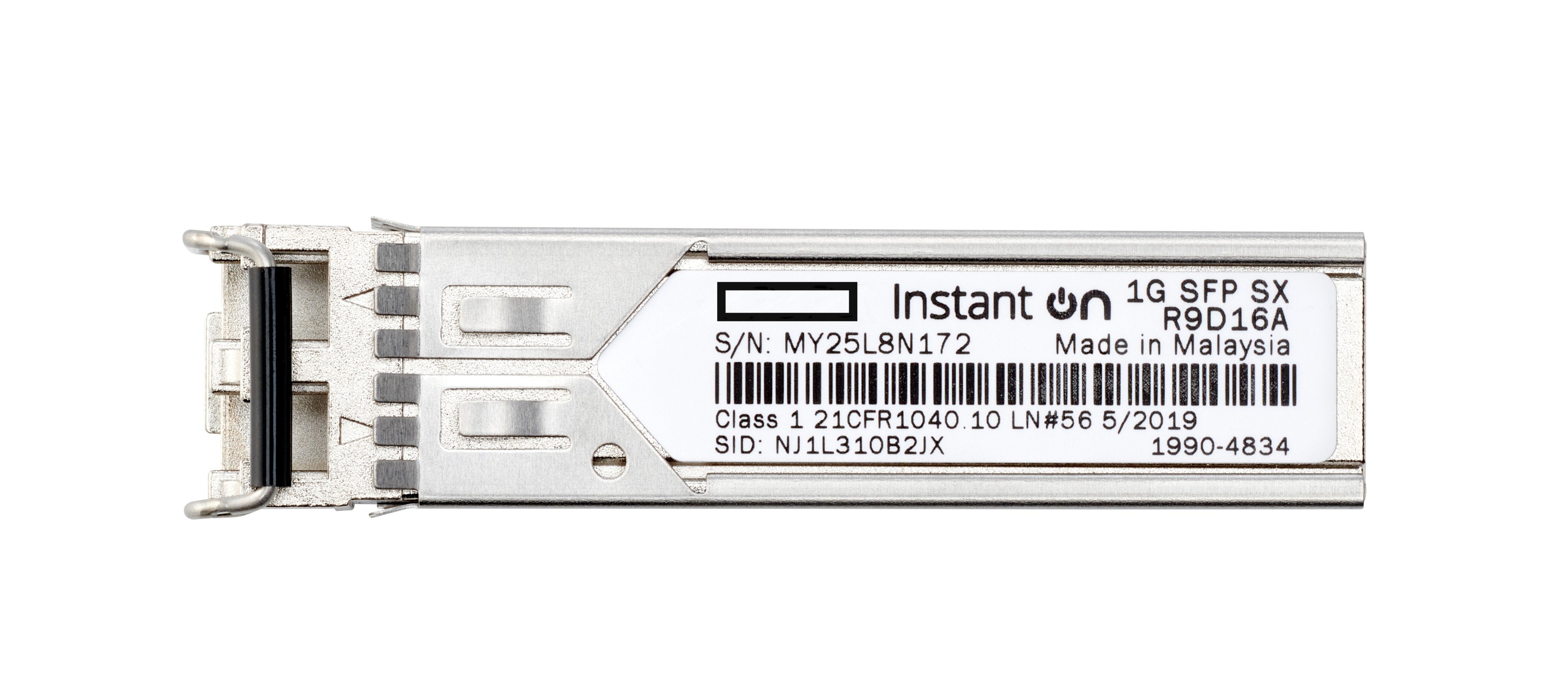 EAN 0190017566931 - HPE Aruba Networking Networking Instant On 1G SFP LC SX 500m OM2 MMF Transceiver Cable de fibra óptica e imagen 2
