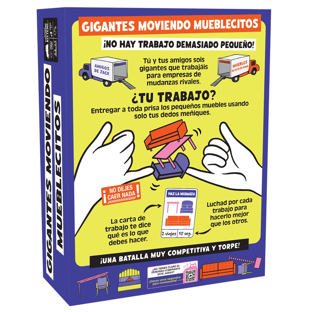 EAN 810171411440 - Asmodee Exploding Kittens EKITF01ES juego de tablero Gigantes moviendo mueblecitos 10 min Juego De Cartas imagen 4