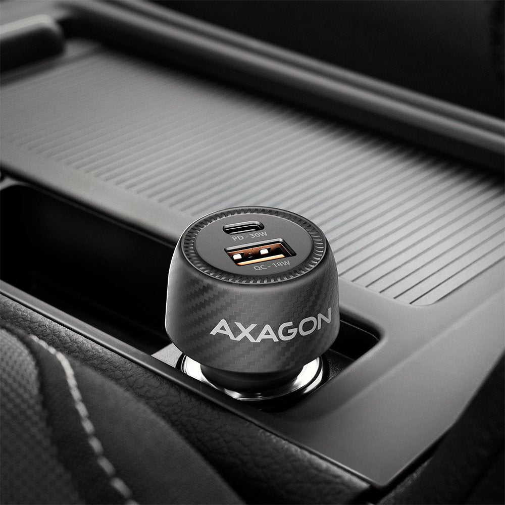 EAN 8595247909121 - Axagon PWC-PQ48 cargador de dispositivo móvil Universal Negro Encendedor de cigarrillos Carga rápida Auto imagen 9