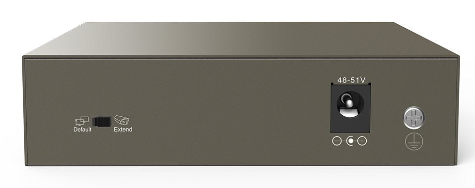 Tenda Switch 5 Puertos Fe Tef1105-4-63w 58w (4x Poe)