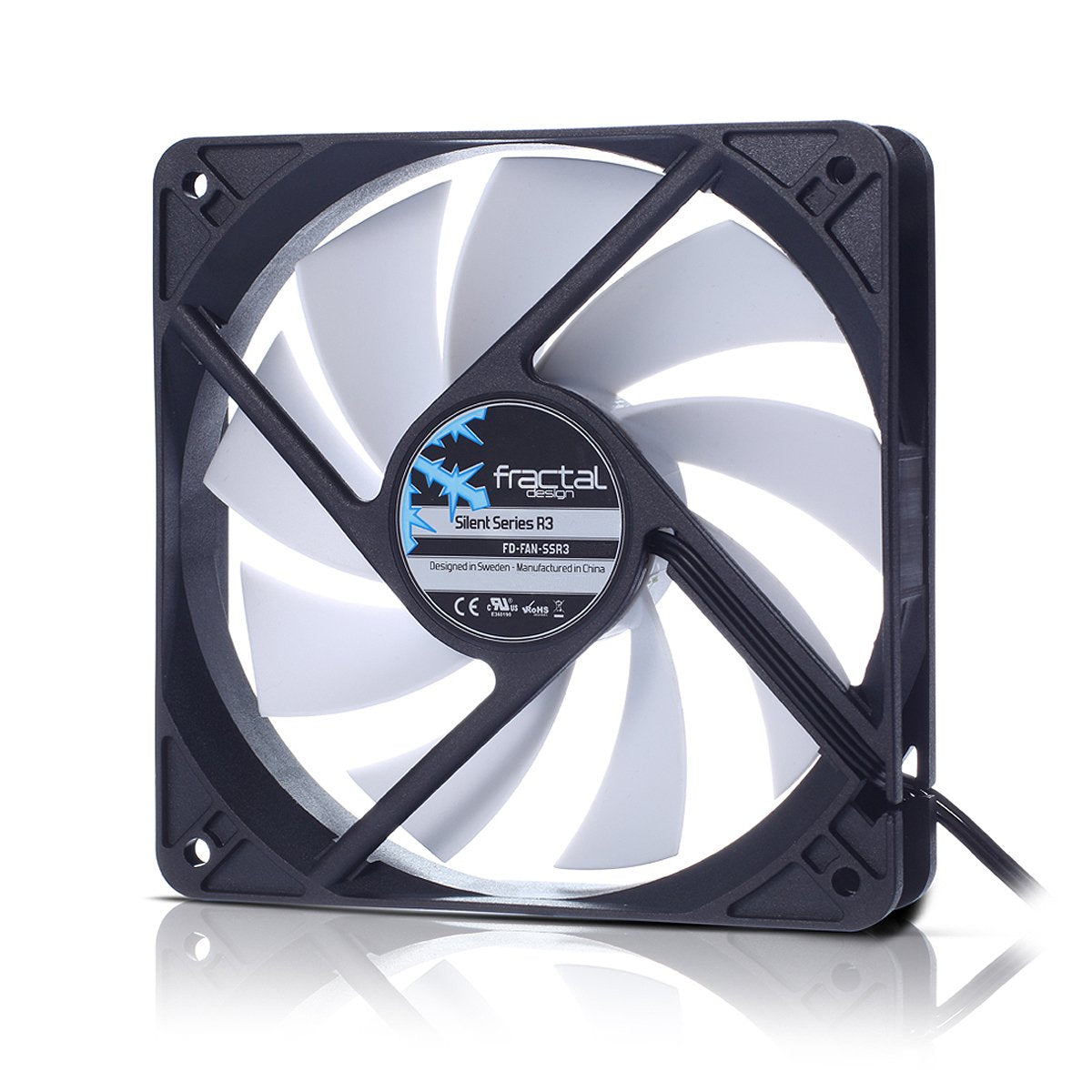 Fractal Design Ventilador Silent Series R3 50 Mm Fd-Fan-Ssr3-50-Wt