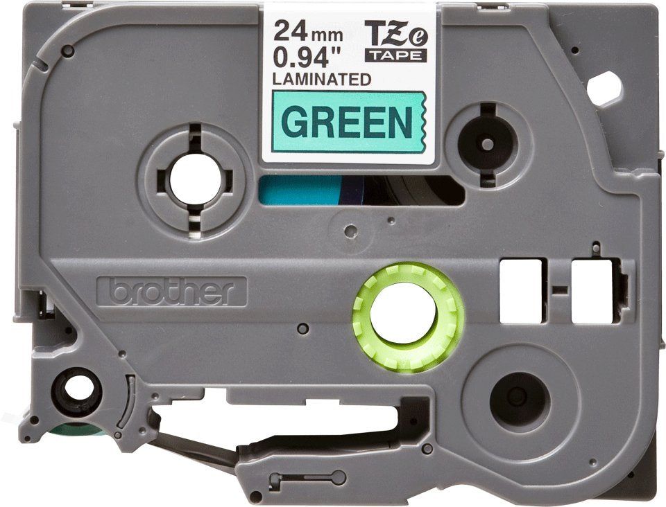 EAN 4977766692434 - Brother TZE-751 cinta para impresora de etiquetas Negro sobre verde imagen 2