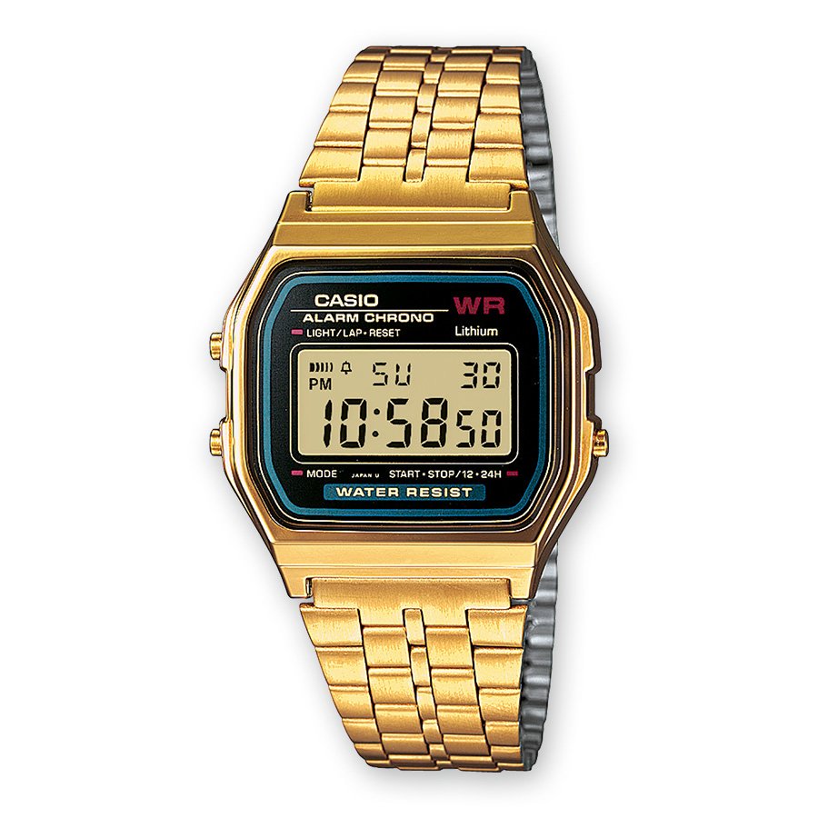 EAN 4971850946540 - Casio A159WGEA-1EF reloj Reloj de pulsera Oro, Plata imagen 1