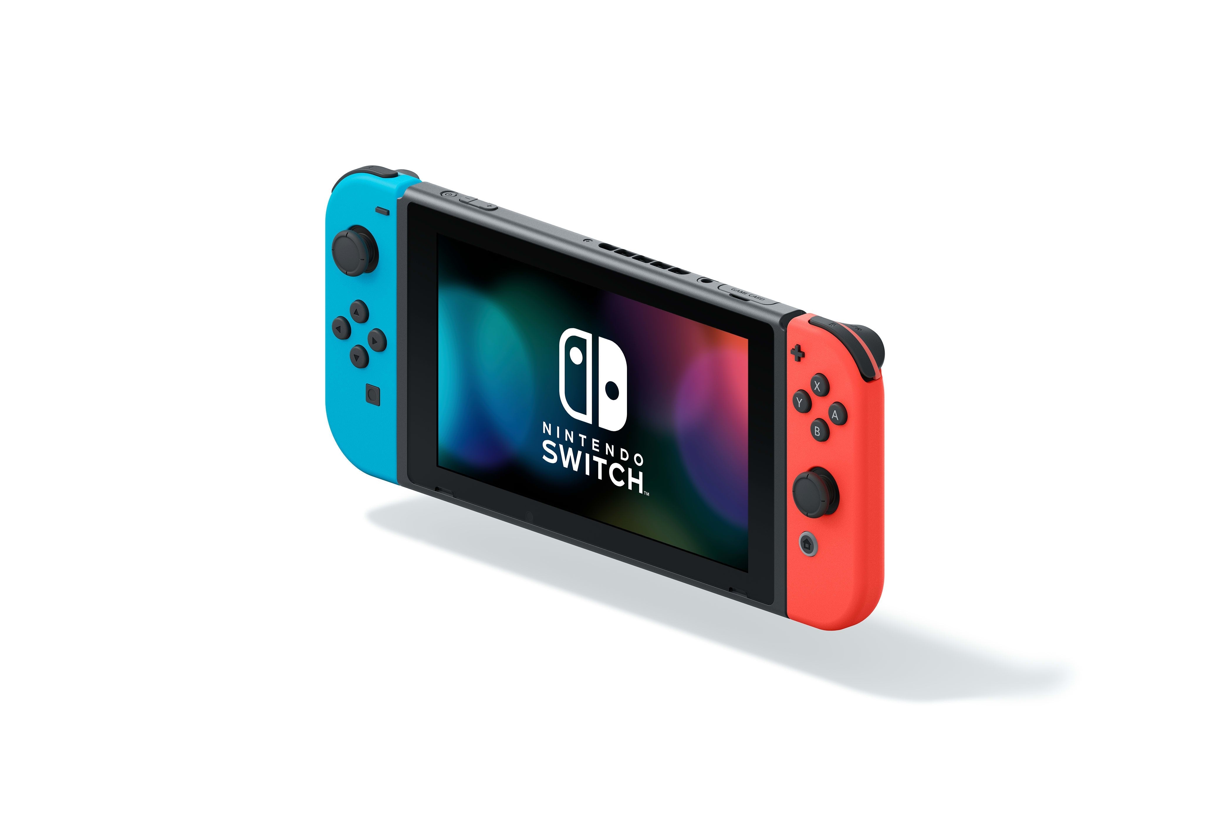 Nintendo Switch Azul Neón Rojo Neón 2022 2 Mandos Joy-Con