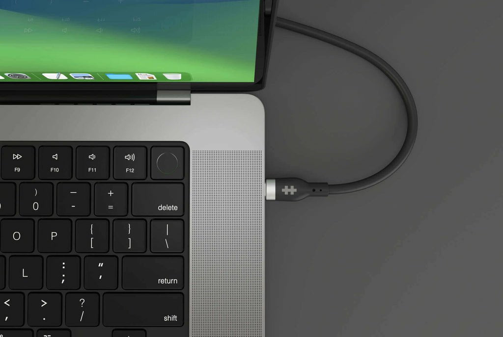 Cable Hyper 1m Silicone 240w Usb-C De Carga - Black