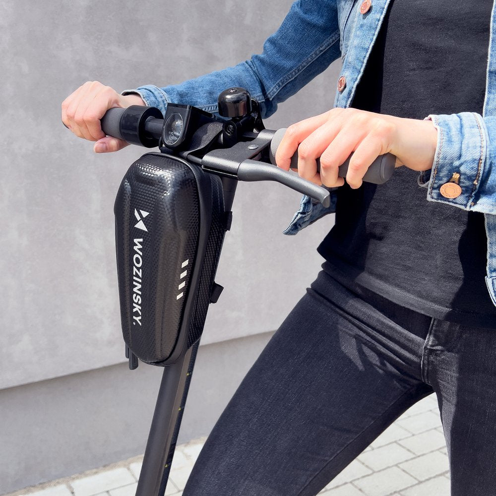 Wozinsky Waterproof Electric Scooter Handlebar Bag 2l Black