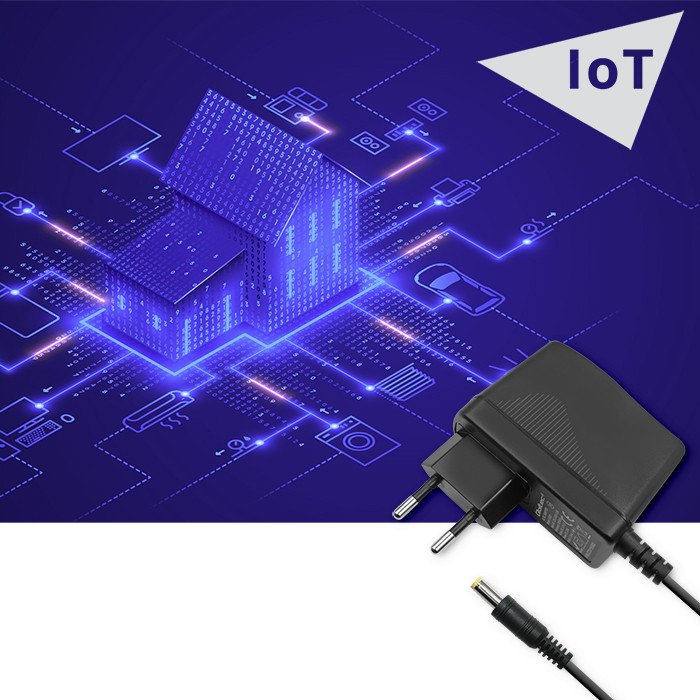 Qoltec 51023 Plug In Power Supply 24w 12v 2a 5.5x2.5