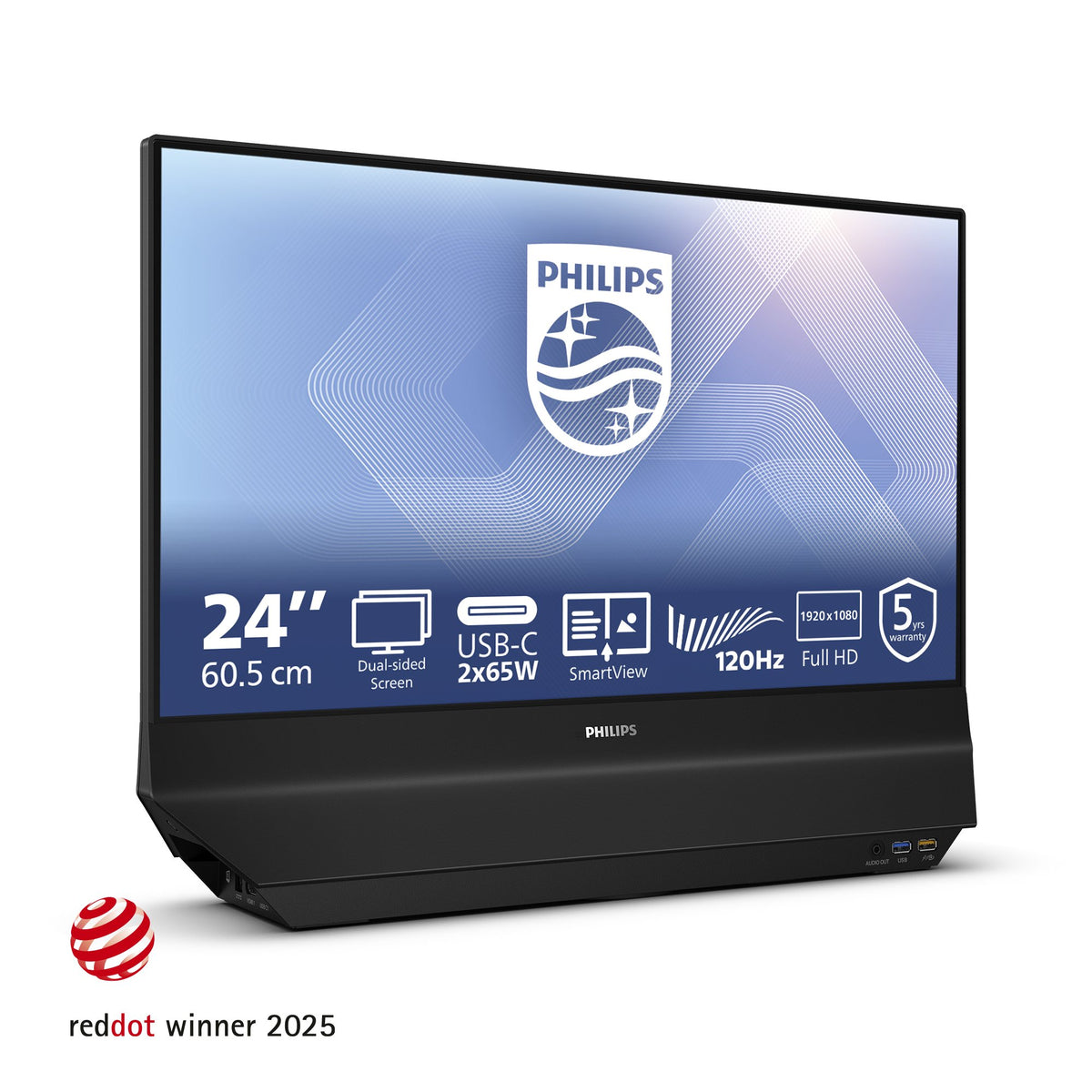EAN 8721038005264 - Philips 24B2D5300/00 pantalla para PC 60,5 cm (23.8") 1920 x 1080 Pixeles Full HD LCD Negro imagen 2
