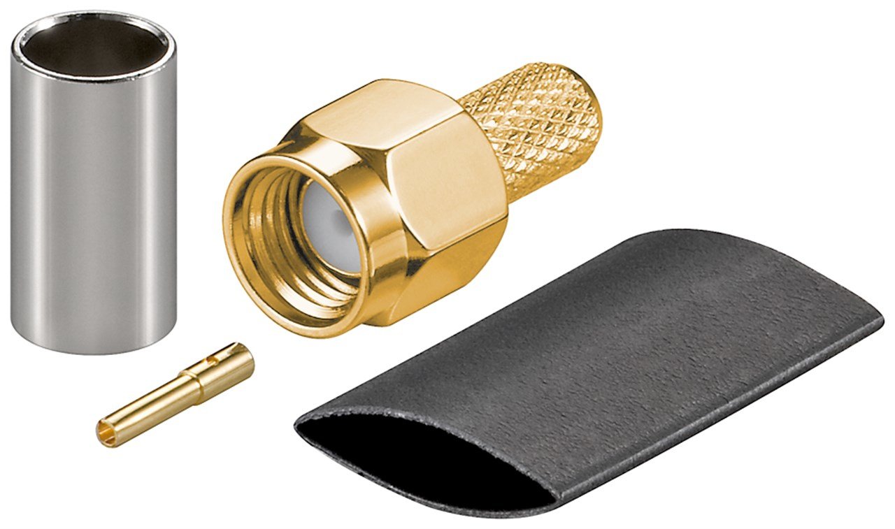 Goobay 51697 Conector Coaxial Sma 1 Pieza(S) 50 O
