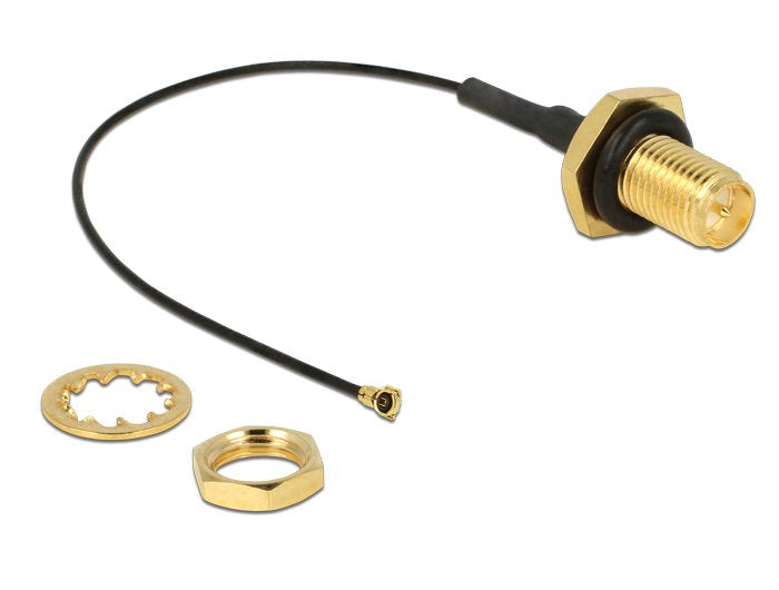 Delock Cable De Antena Rp-Sma Hembra Para Instalación > Mhf Iv/ Hsc Mxhp32