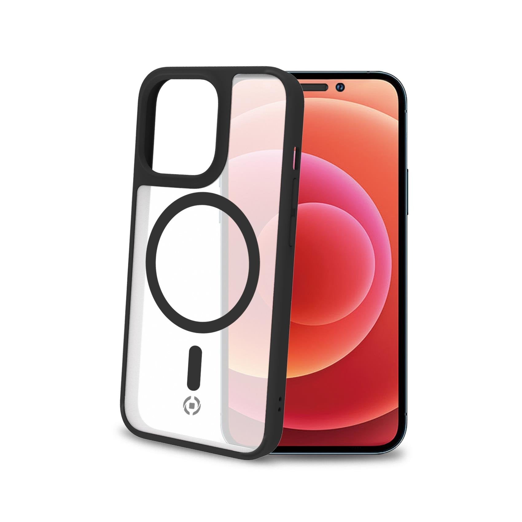 Celly Magmatt Funda Para Iphone 14 Pro 15,5 Cm (6.1") Negro, Transparente