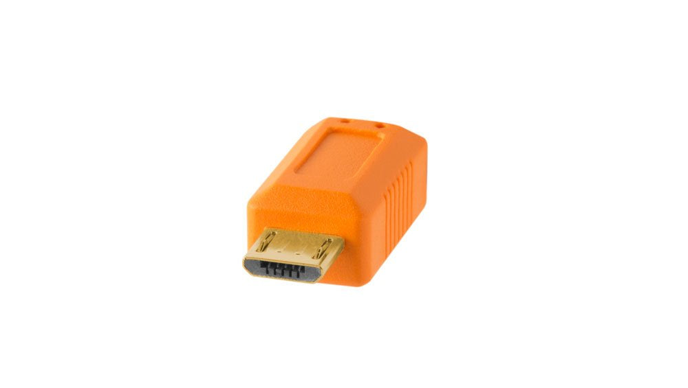 Tether Tools Cu5430org Cable Usb 4,6 M 2.0 Usb A Micro-Usb B Naranja