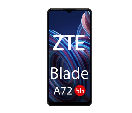 Smartphone Zte Blade A72 4+64gb 6.75" 5g Space Gray Ds Wind3