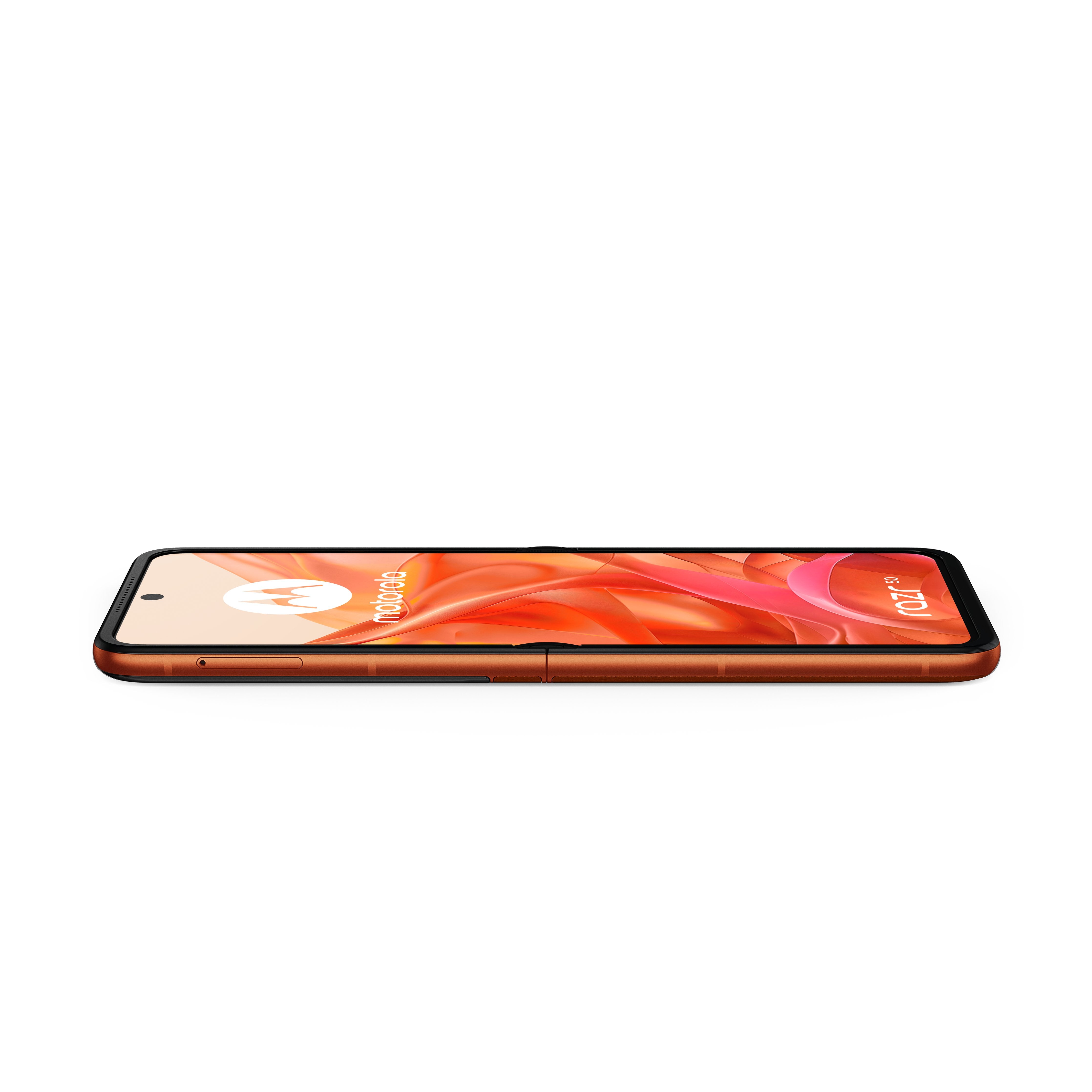 EAN 0840023274718 - Motorola razr 50 17,5 cm (6.9") SIM doble Android 14 5G USB Tipo C 8 GB 256 GB 4200 mAh Naranja imagen 11