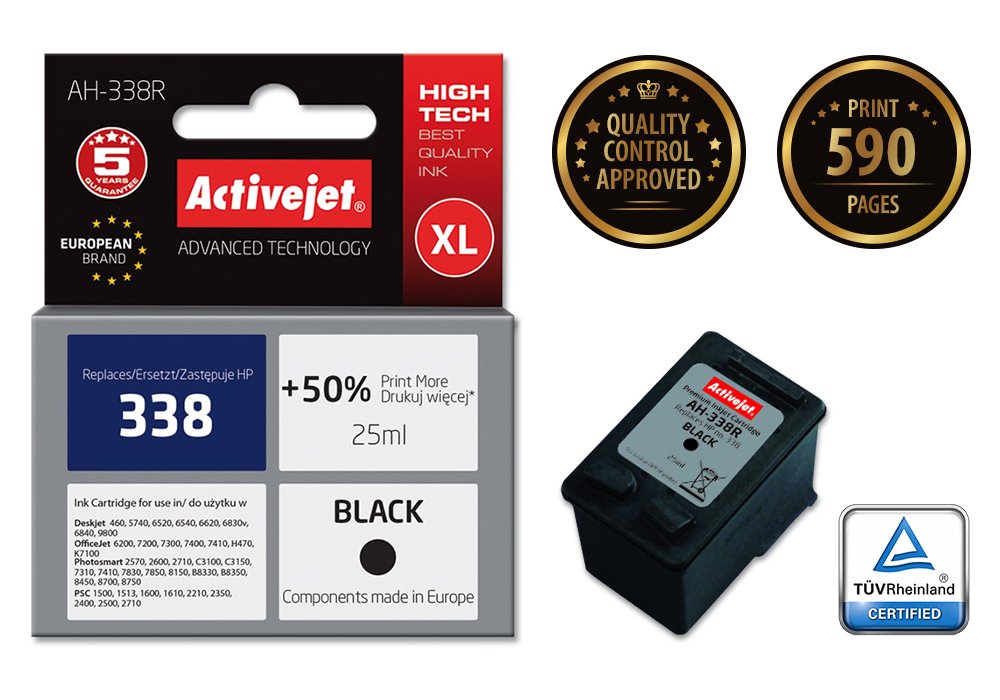 EAN 5904356286574 - Activejet AH-338R cartucho de tinta 1 pieza(s) Compatible Alto rendimiento (XL) imagen 2