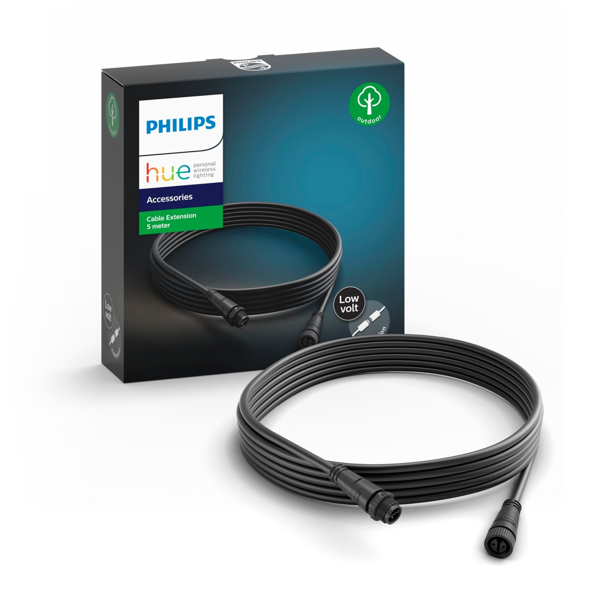 Philips Hue White And Color Ambiance Extensión De Cable Para Exteriores De 5 M