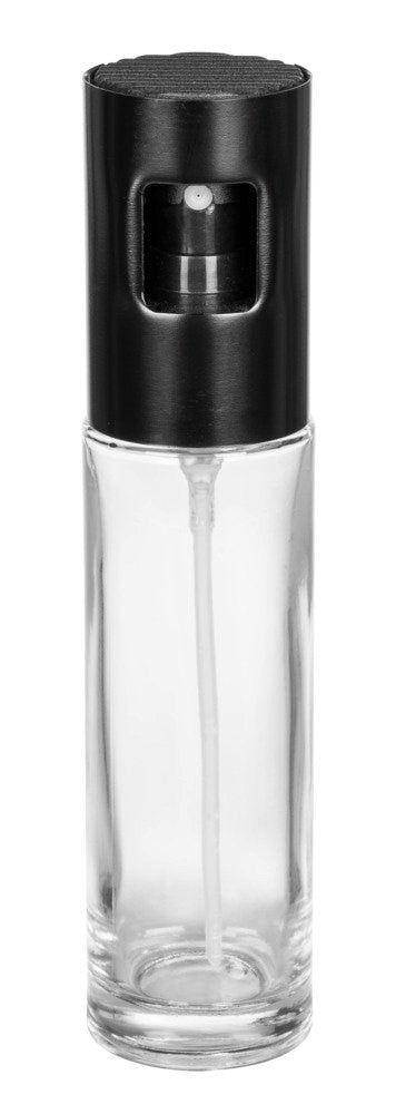 EAN 4008838391419 - WENKO Nevo dispensador de aceite/vinagre 0,1 L Botella Vidrio, Acero inoxidable Negro, Transparente imagen 1