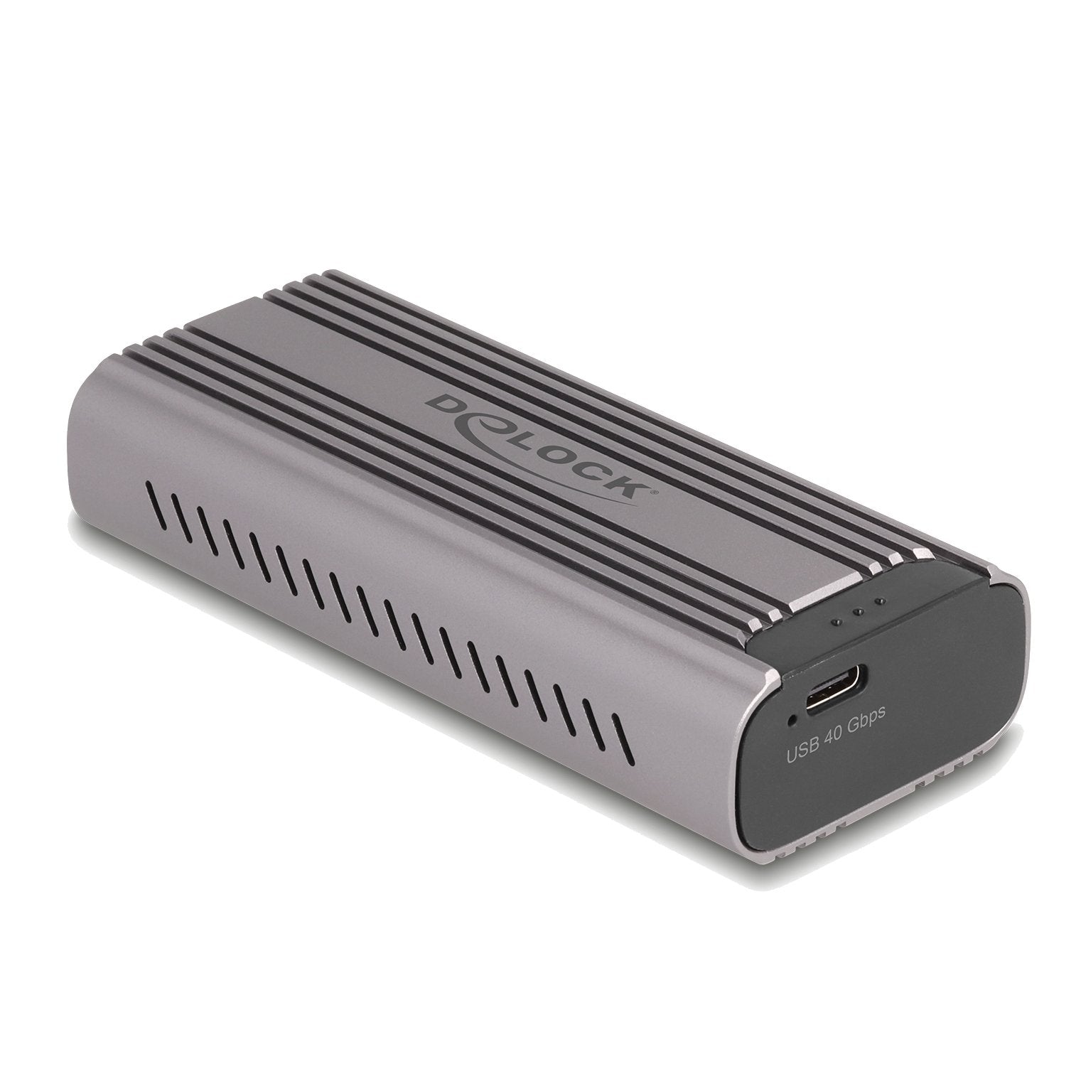 EAN 4043619420292 - DeLOCK 42029 caja para disco duro externo Caja externa para unidad de estado sólido (SSD) Negro, Gris imagen 1