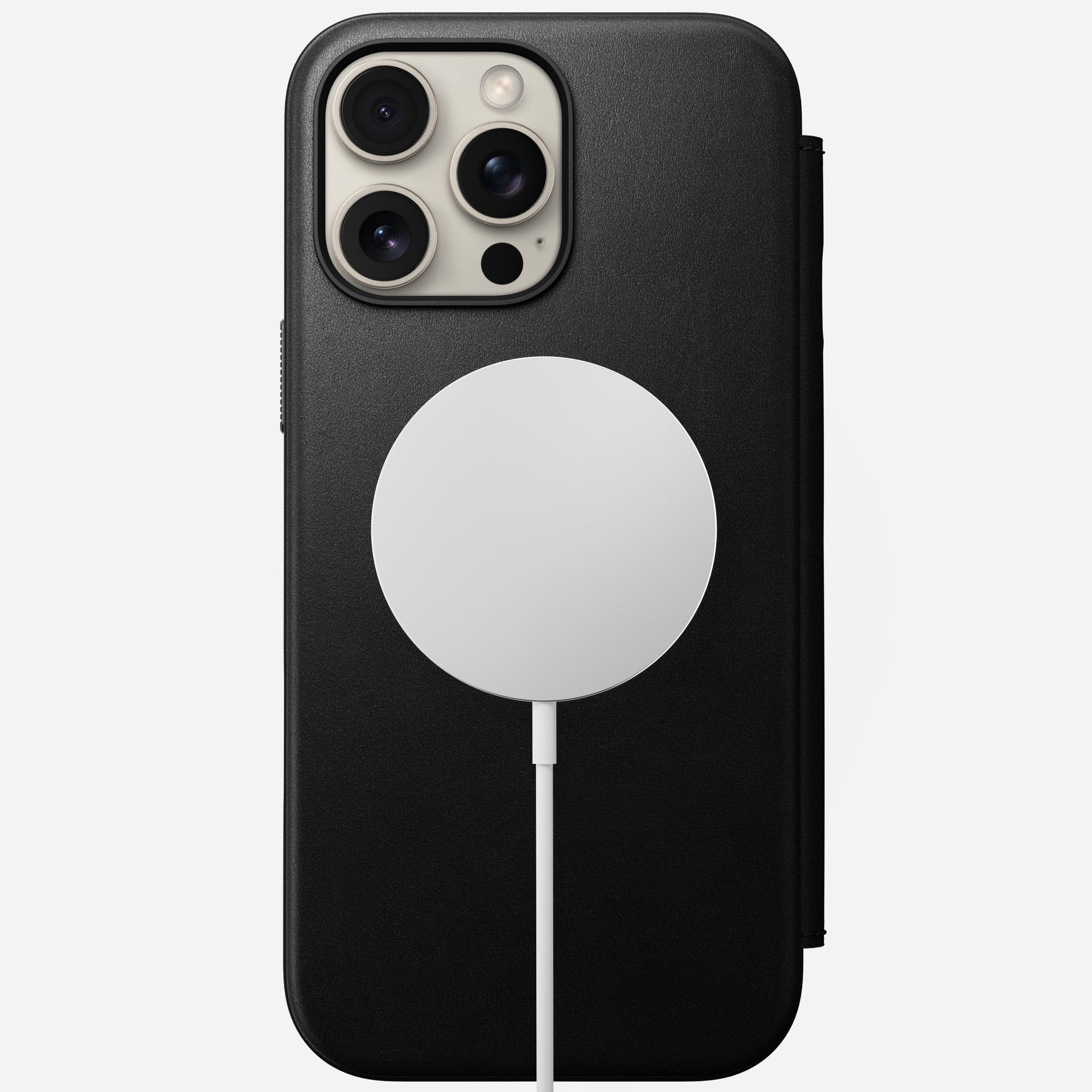 Nomad Modern Leather Folio Iphone 16 Pro Max Black