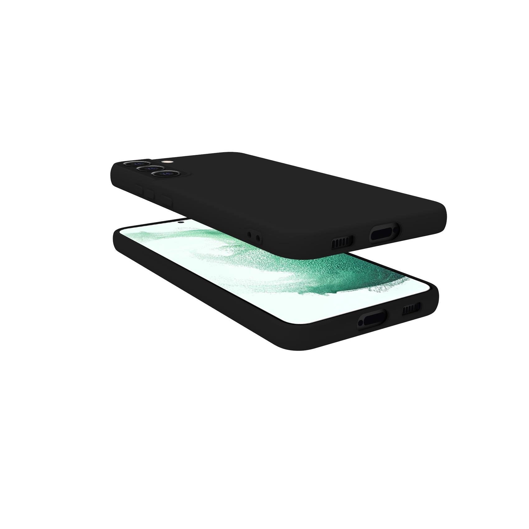 Case Celly Samsung S22+ 5g Cover Cromo Black Cromo1011bk