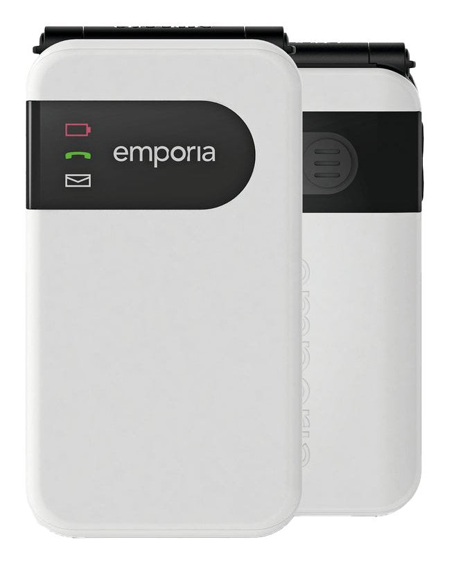 EAN 9005613168865 - Emporia SIMPLICITYglam 7,11 cm (2.8") 106 g Blanco Teléfono para personas mayores imagen 3