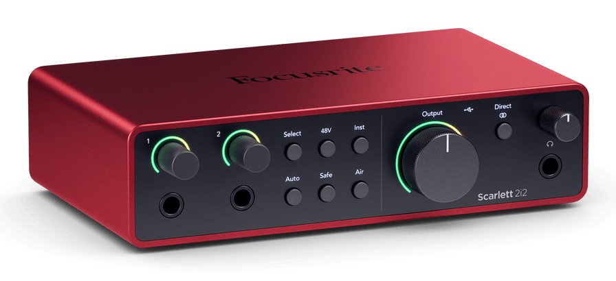 Focusrite Scarlett 2i2 Usb-C 4th Gen - Interfejs Audio