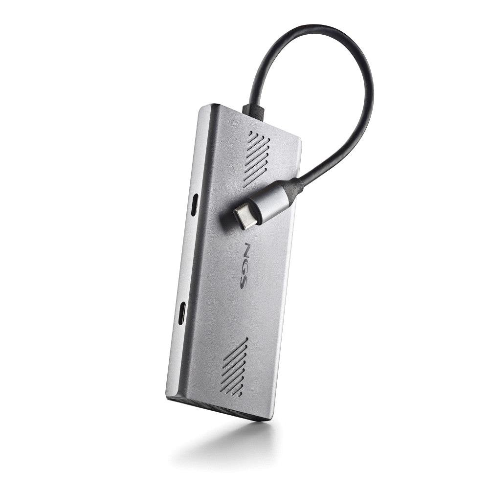 EAN 8435430624458 - NGS WONDERDUO-C USB Tipo C 5000 Mbit/s Plata imagen 2