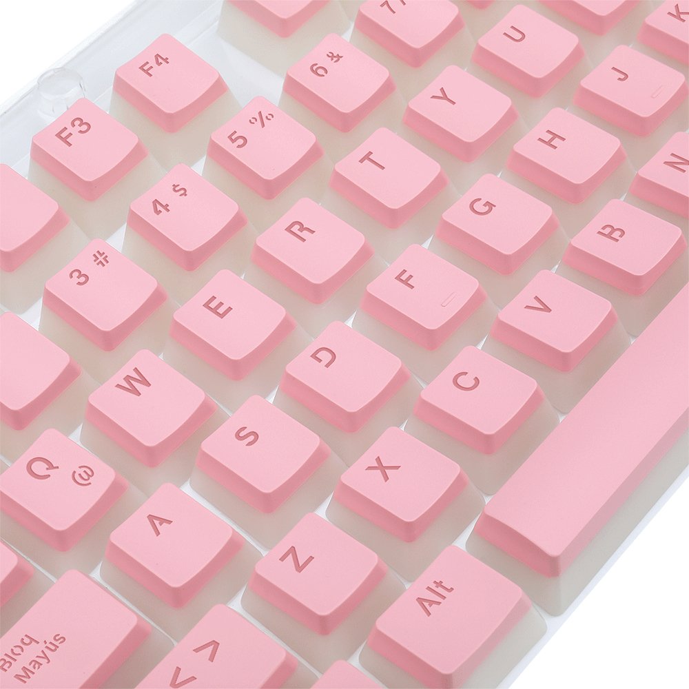 EAN 6950376708397 - REDRAGON Keycaps Sacarab Pink - Rosa Tecla imagen 4