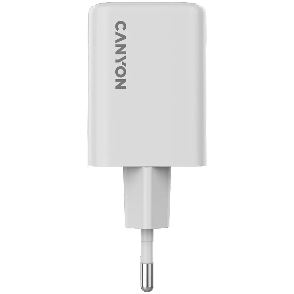 Canyon Cargador Cu45cc Gan 45w 2xpd Usb-C Eu Blanco