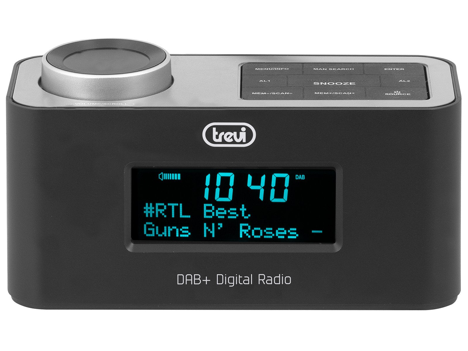 Radio Despertador Trevi Rc80d6 5v Usb