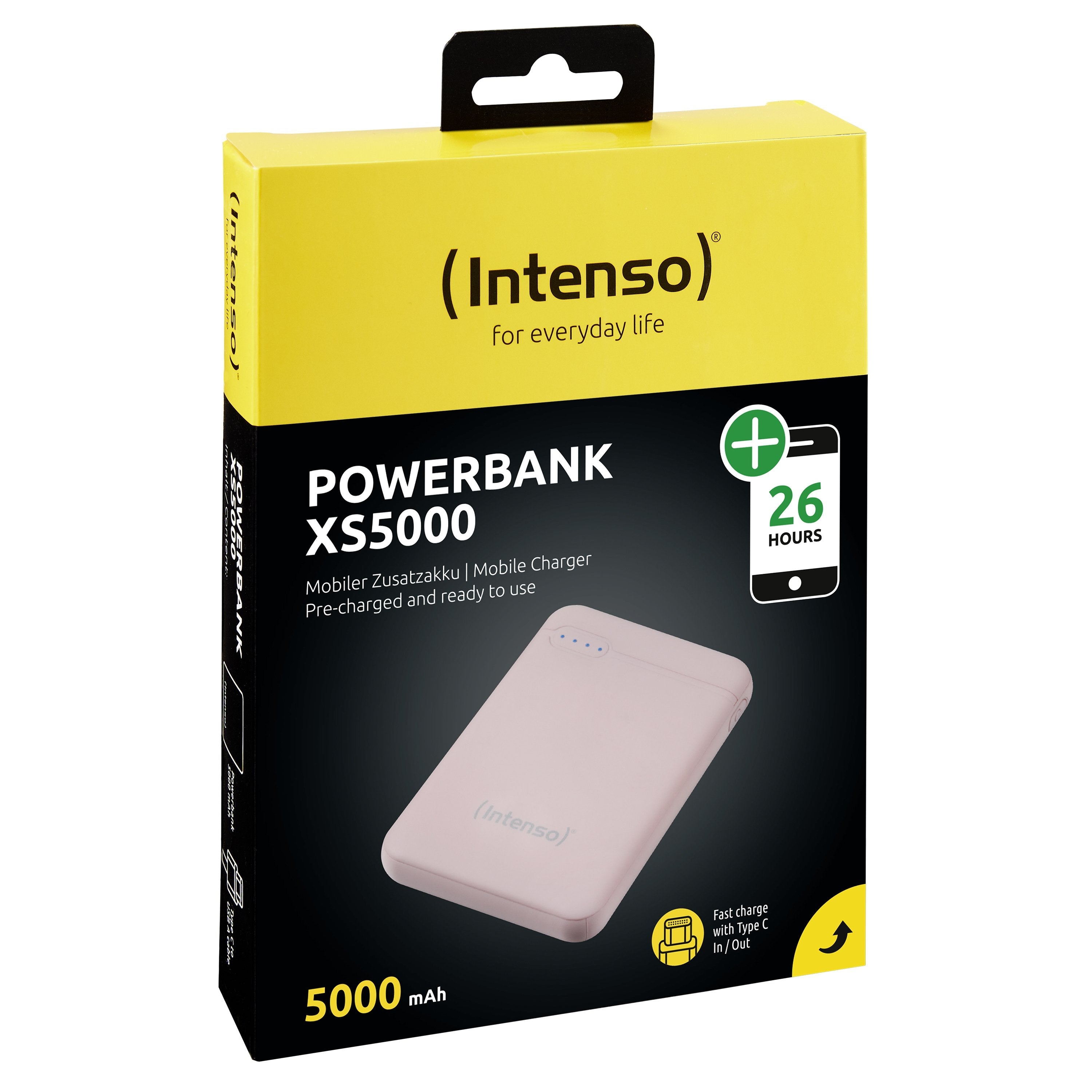 Intenso Powerbank Xs5000 5000mah Rosa