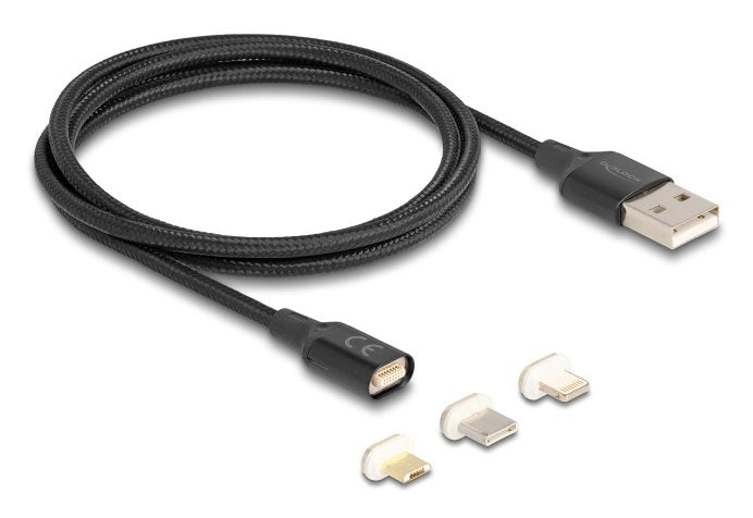Usb Ladecable Set Magnetisch 3 In 1 8pin Lighting Usbmb T-C