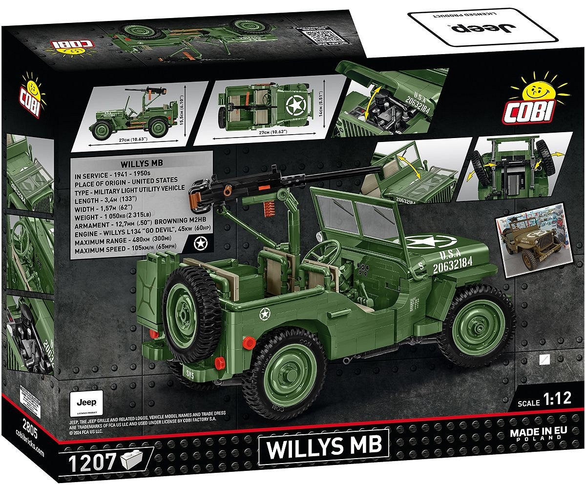 EAN 5902251028053 - COBI Willys MB imagen 13