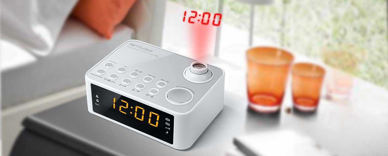 EAN 3700460203542 - Muse M-178 PW Reloj Digital Plata, Blanco imagen 2