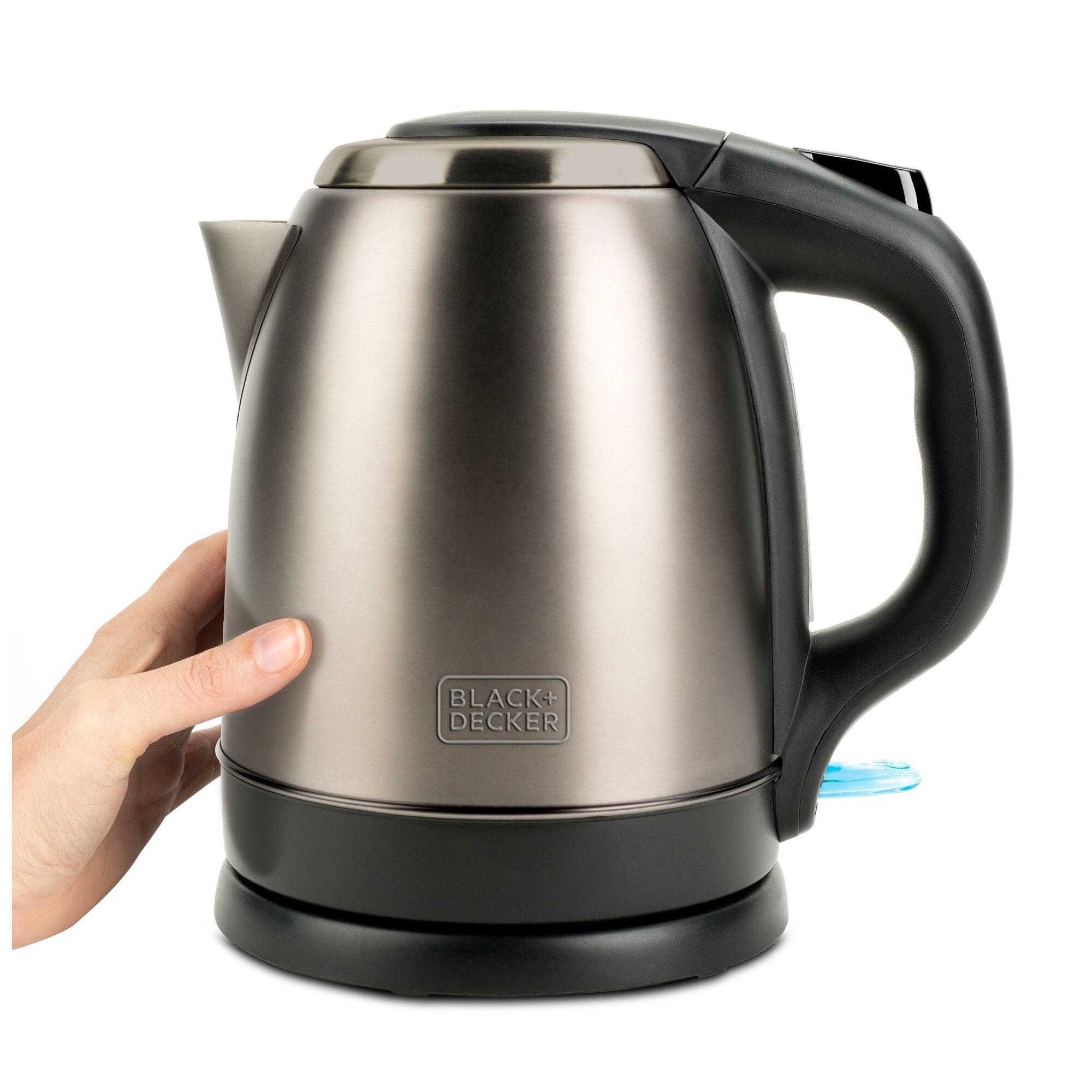EAN 8432406580053 - Black & Decker BXKE2202E tetera eléctrica 1,2 L 2200 W Acero inoxidable imagen 3