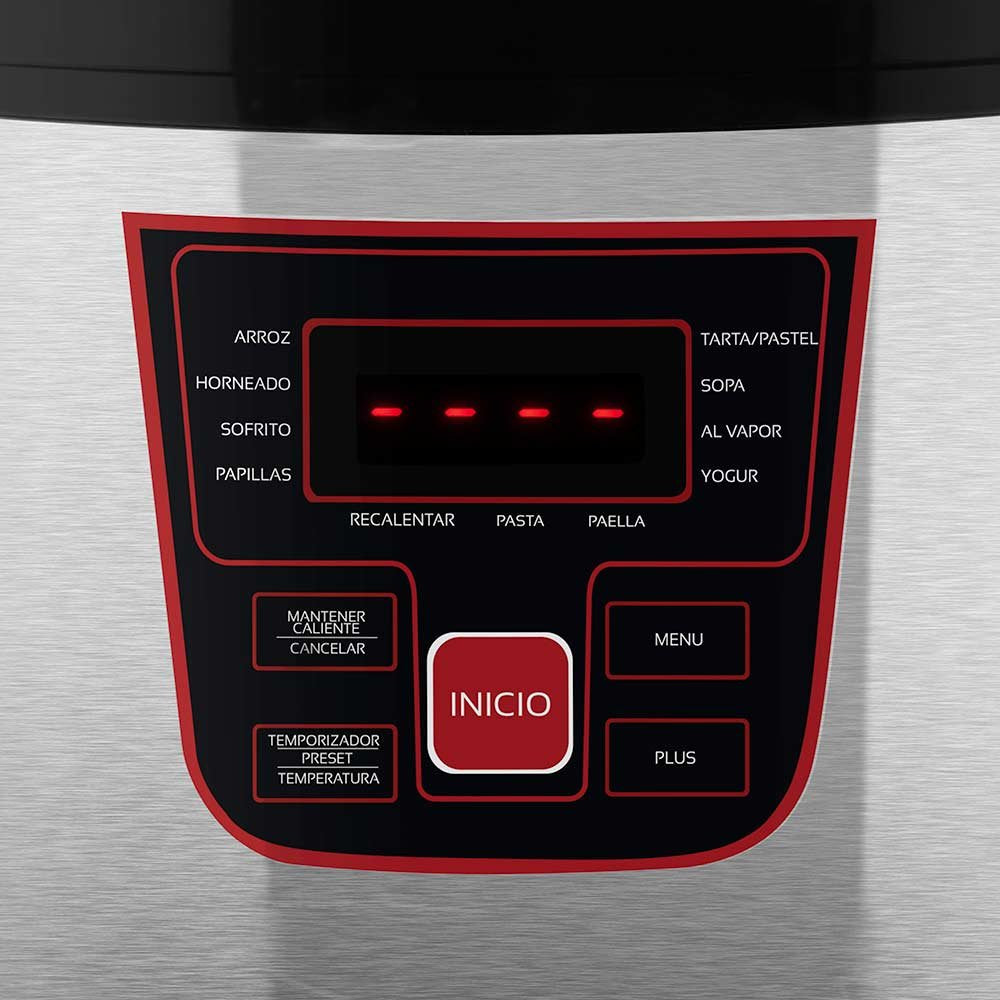 EAN 8436044539749 - Orbegozo MCP 6000 5 L 860 W Negro, Acero inoxidable imagen 3