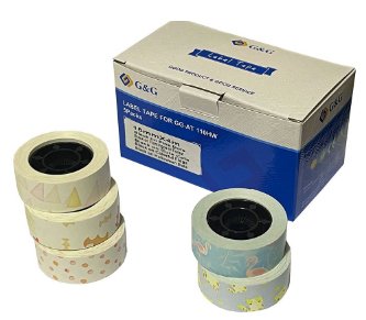 EAN 6941580859562 - G&G 19684 etiqueta de impresora Multicolor imagen 7
