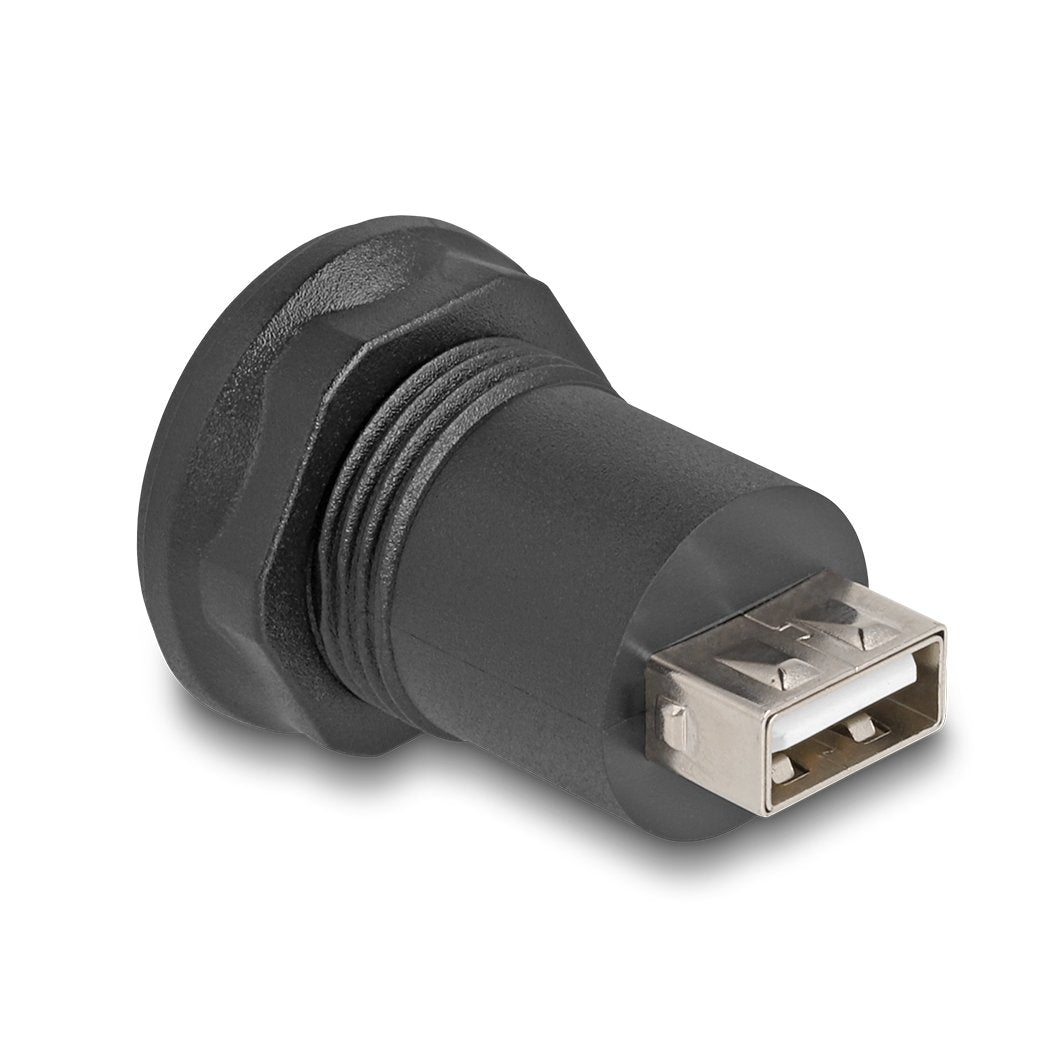 Delock 66742 Conector Usb 2.0 Tipo Mini-B A Usb 2.0 Tipo-A Integrado Negro