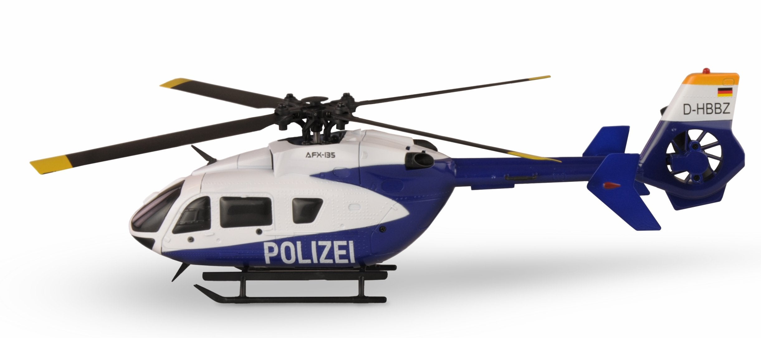 Amewi Rc Helicóptero Afx-135 Polizei Li-Po Akku 350mah/14+