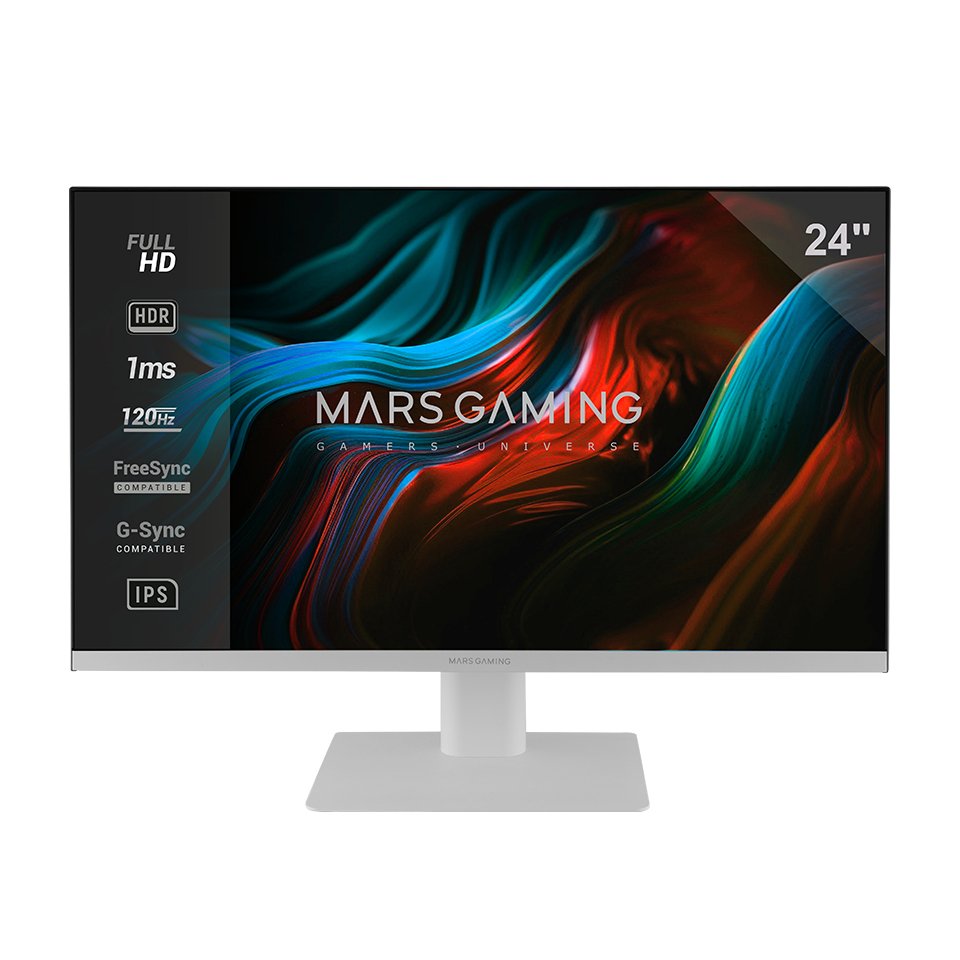 EAN 8435693105503 - Mars Gaming MV-24 pantalla para PC 61 cm (24") 1920 x 1080 Pixeles Full HD LED imagen 1