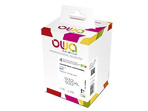 Owa Multipack Compatible Con Hp 932xl Bk + Hp 933xl Cmy (1.090/ 1.030 S.)