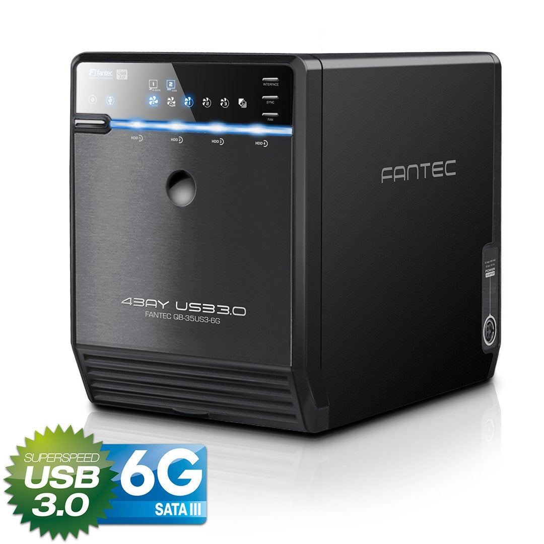 Fantec Qb-35us3-6g Caja Nas 4xhdd 3.5" Esata Usb 3.0