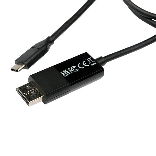 EAN 0662919111637 - V7 V7UCDP-2M cambiador de género para cable USB Type-C 3.2 Gen 1 DisplayPort Negro imagen 5
