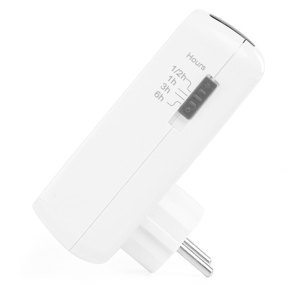 Orbegozo Pg 50 Programador Analogico Eficiente - Panel Tactil Led - Temporizador 30min A 6 Horas - Potencia Maxima