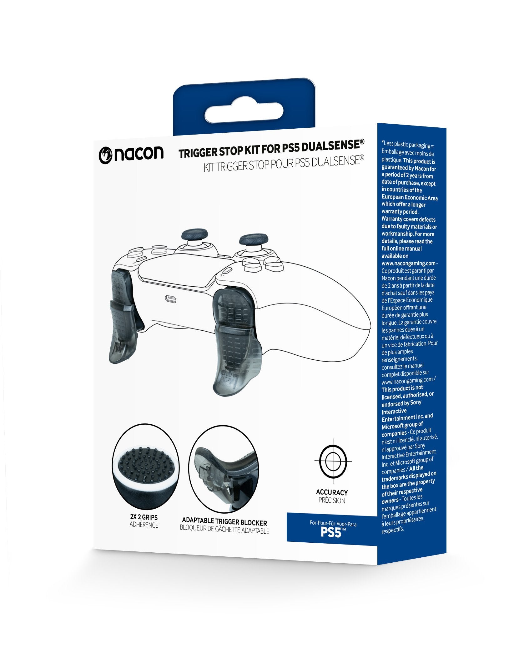 EAN 3665962025200 - NACON PS5TRIGGERPACK accesorio de controlador de juego Juego de gatillos y muelles imagen 9