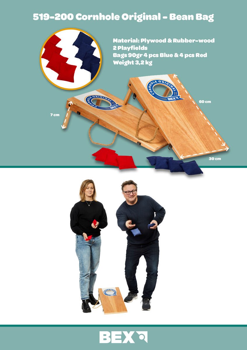 EAN 7392601192004 - Bex Sport Cornhole Original Juego de Cornhole y Sling Puck imagen 5
