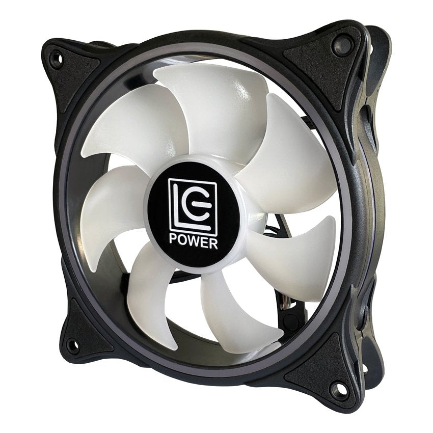 Ventilador Lc-Power Lc-Cf-120-Argb-B Black 120mm 12x12cm Retail
